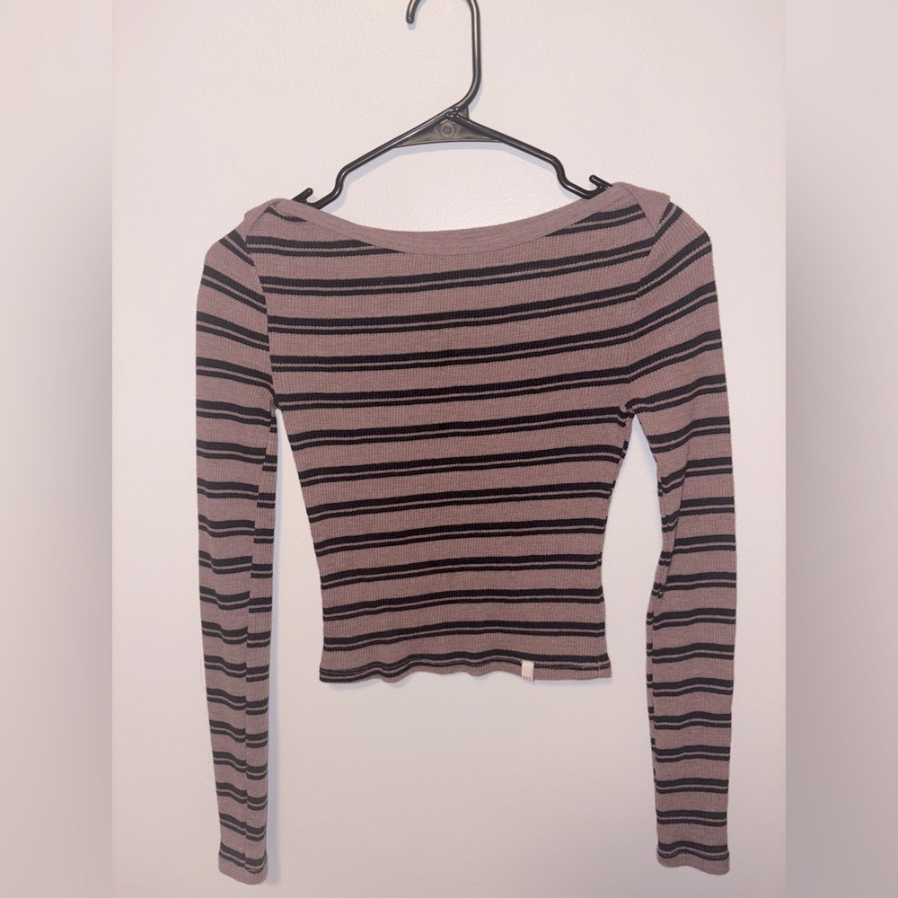 Boatneck crop top